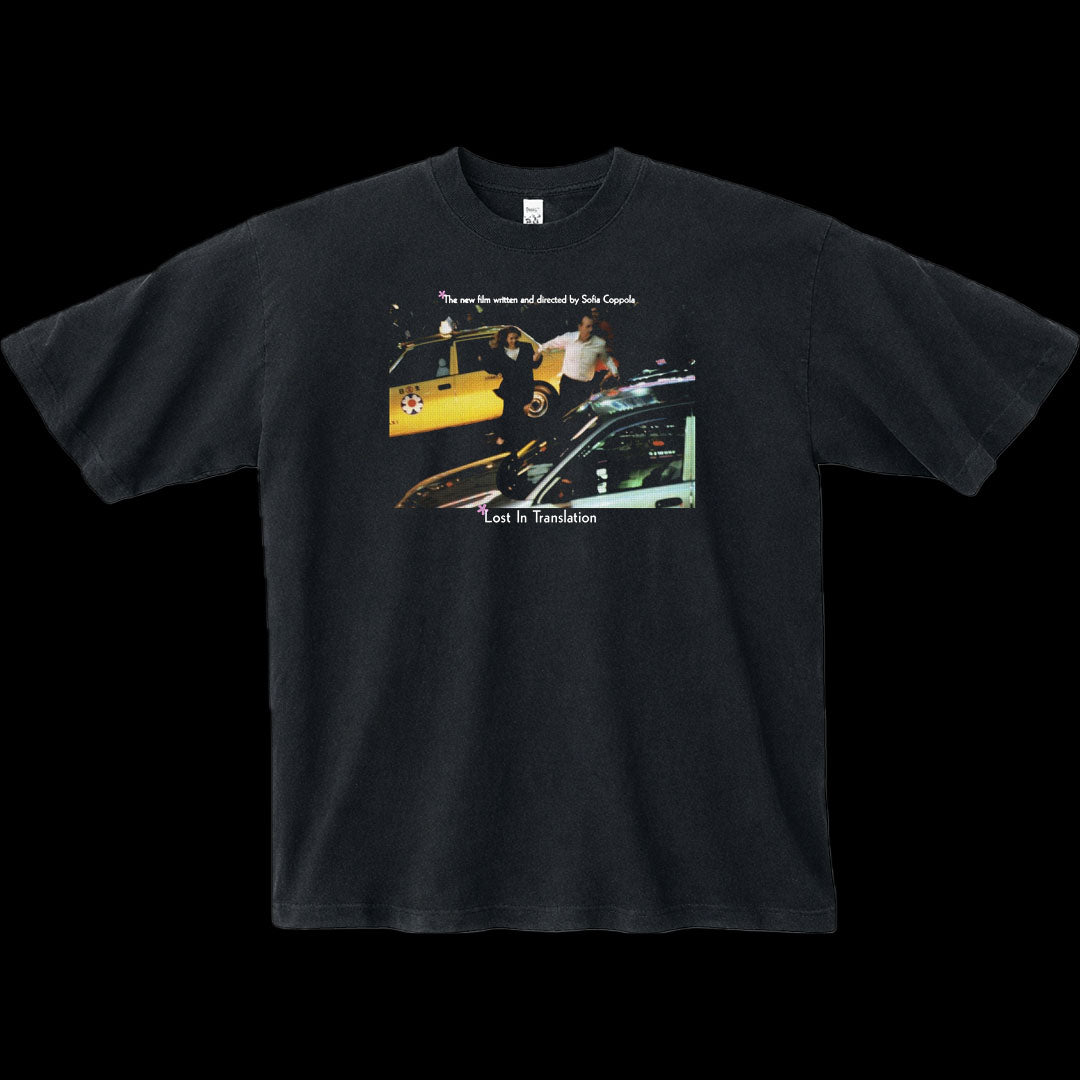 ロストイントランスレーション Lost In Translation Tee L The “Lost in Translation” Tee (Black Edge) – andafterthat