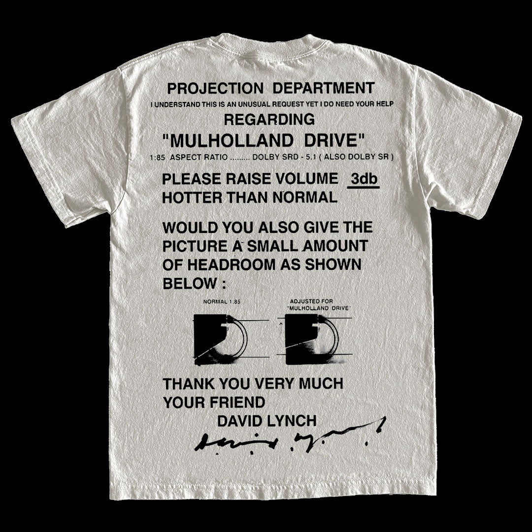 The “Projection Department” Tee (Off White)