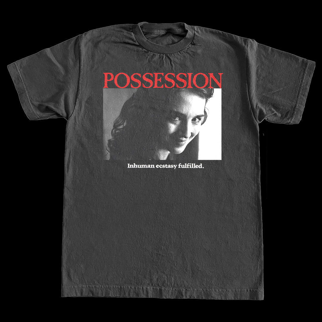 The “Possession Smile” Tee (Vintage Black)