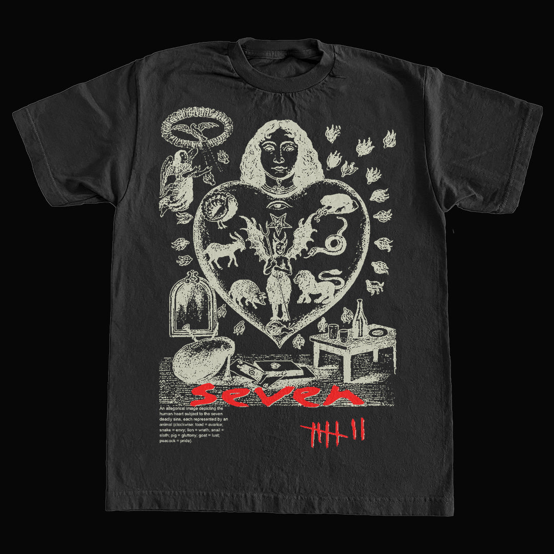 The “Se7en” Tee (Black Edge)