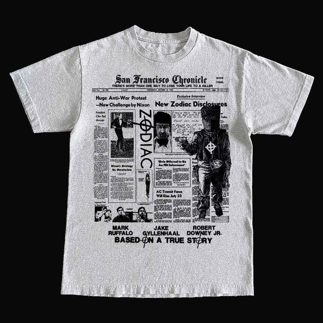 The “Newspaper” Tee (Ash)