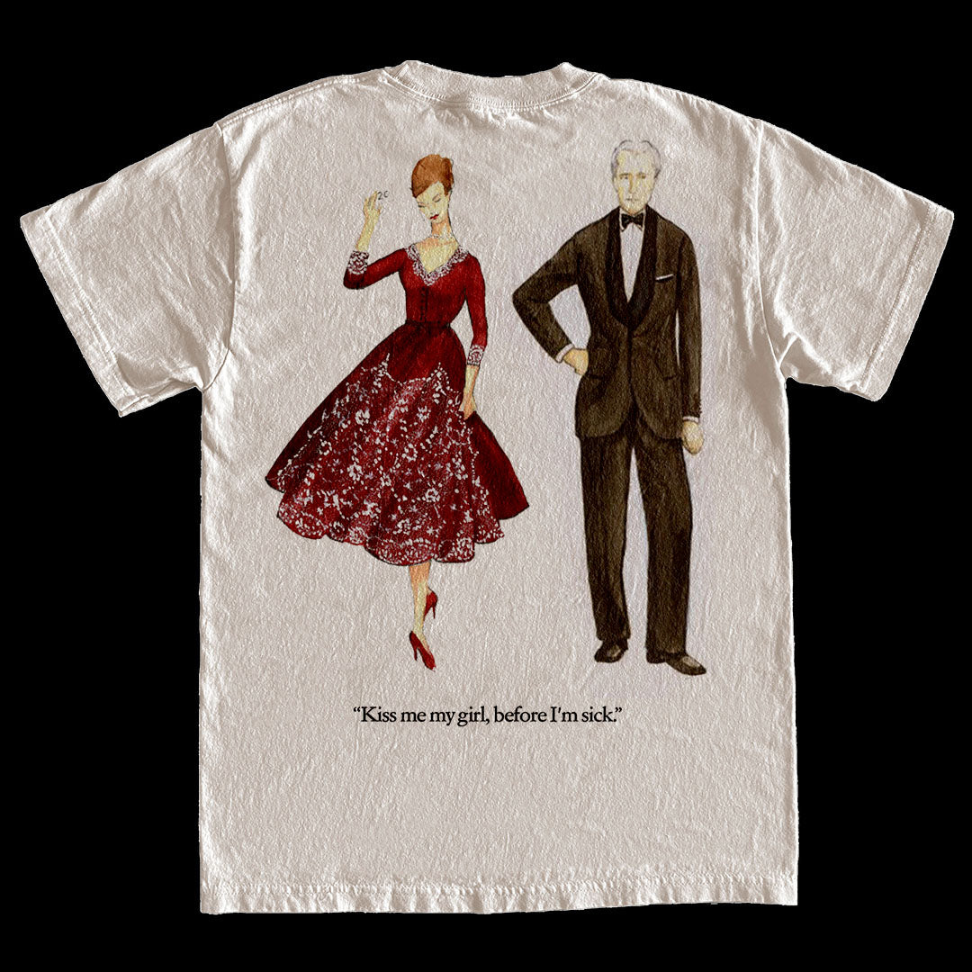 The “Kiss Me” Tee (Creme)