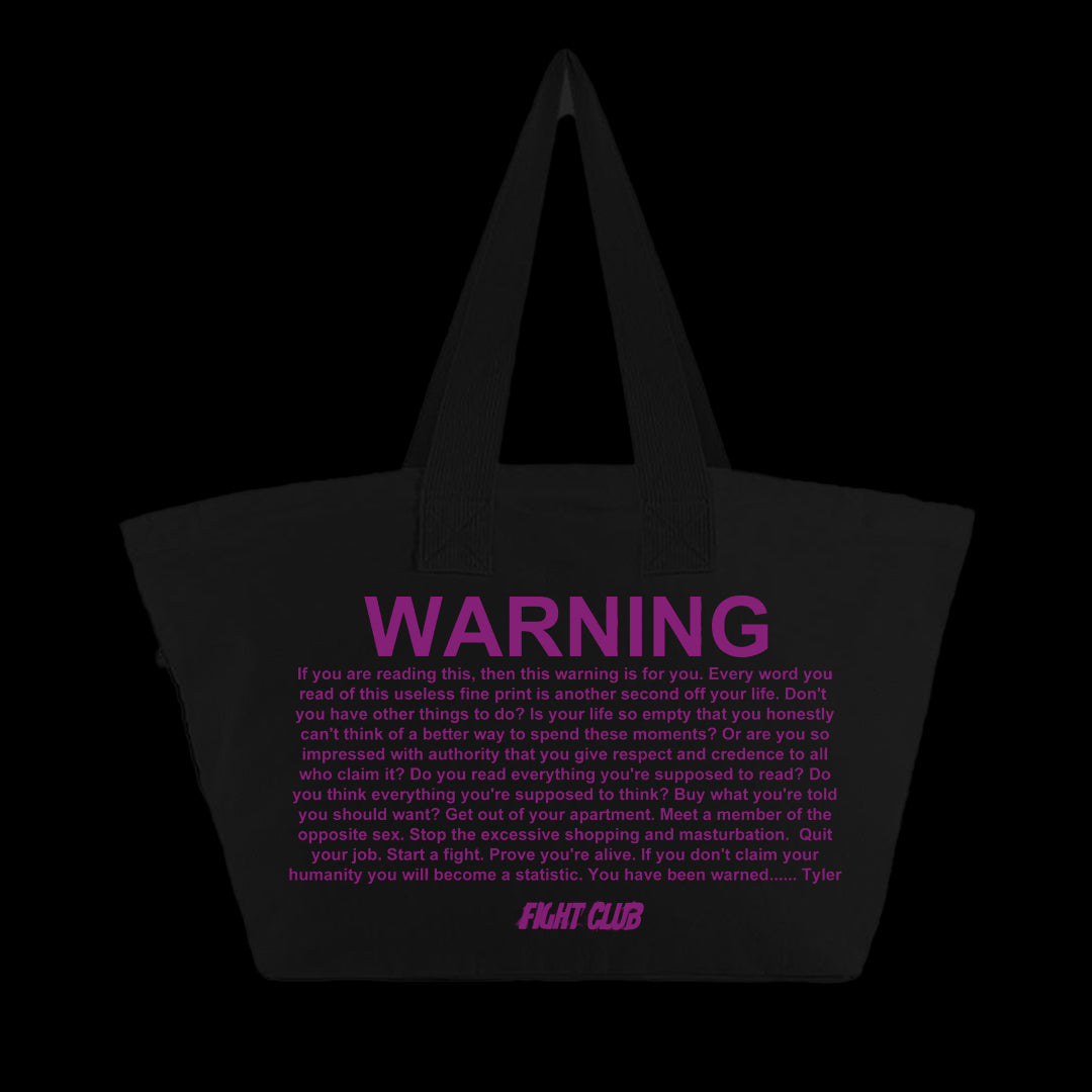 The “Fight Club’ Book Bag