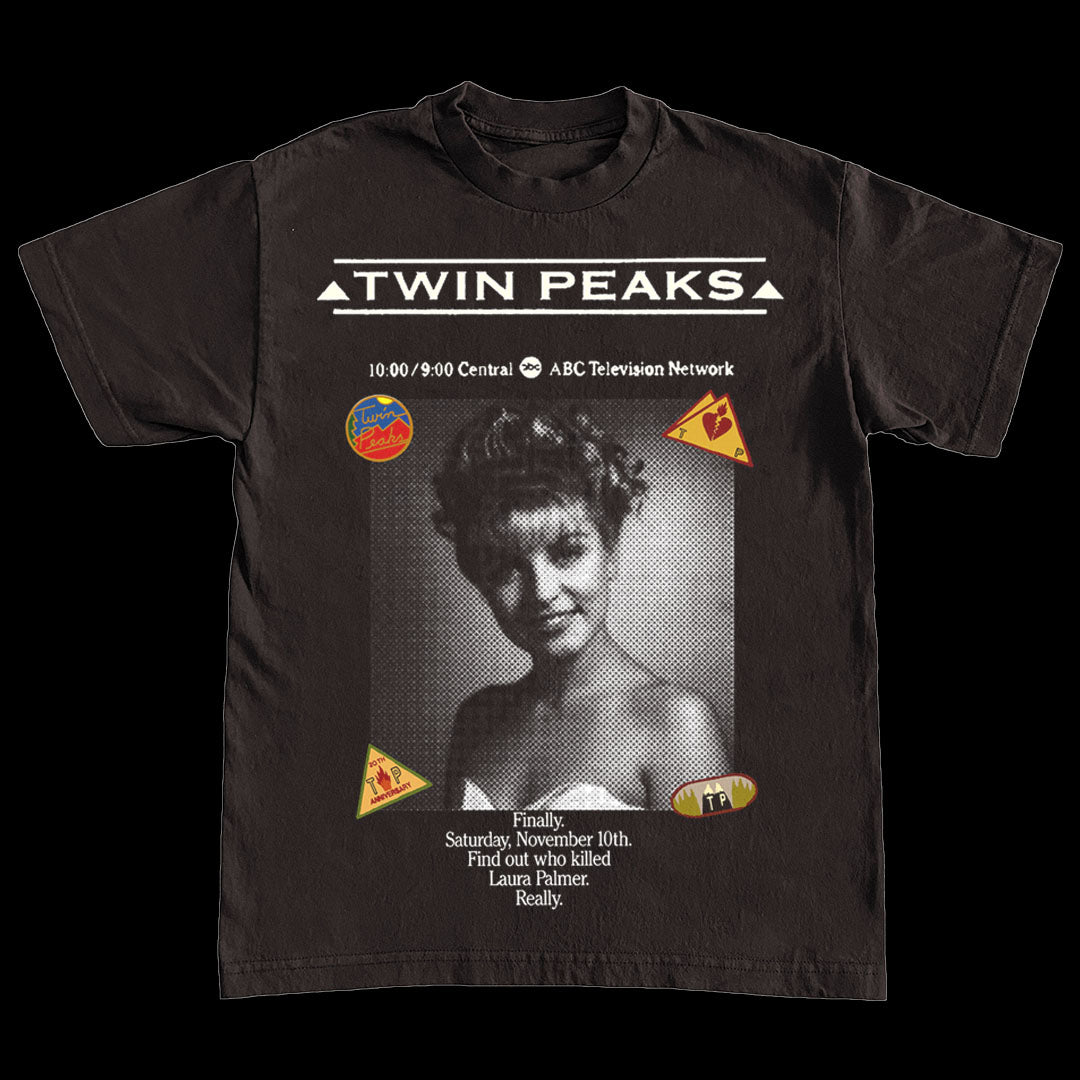 The “Twin Peaks” Tee (Chocolate)