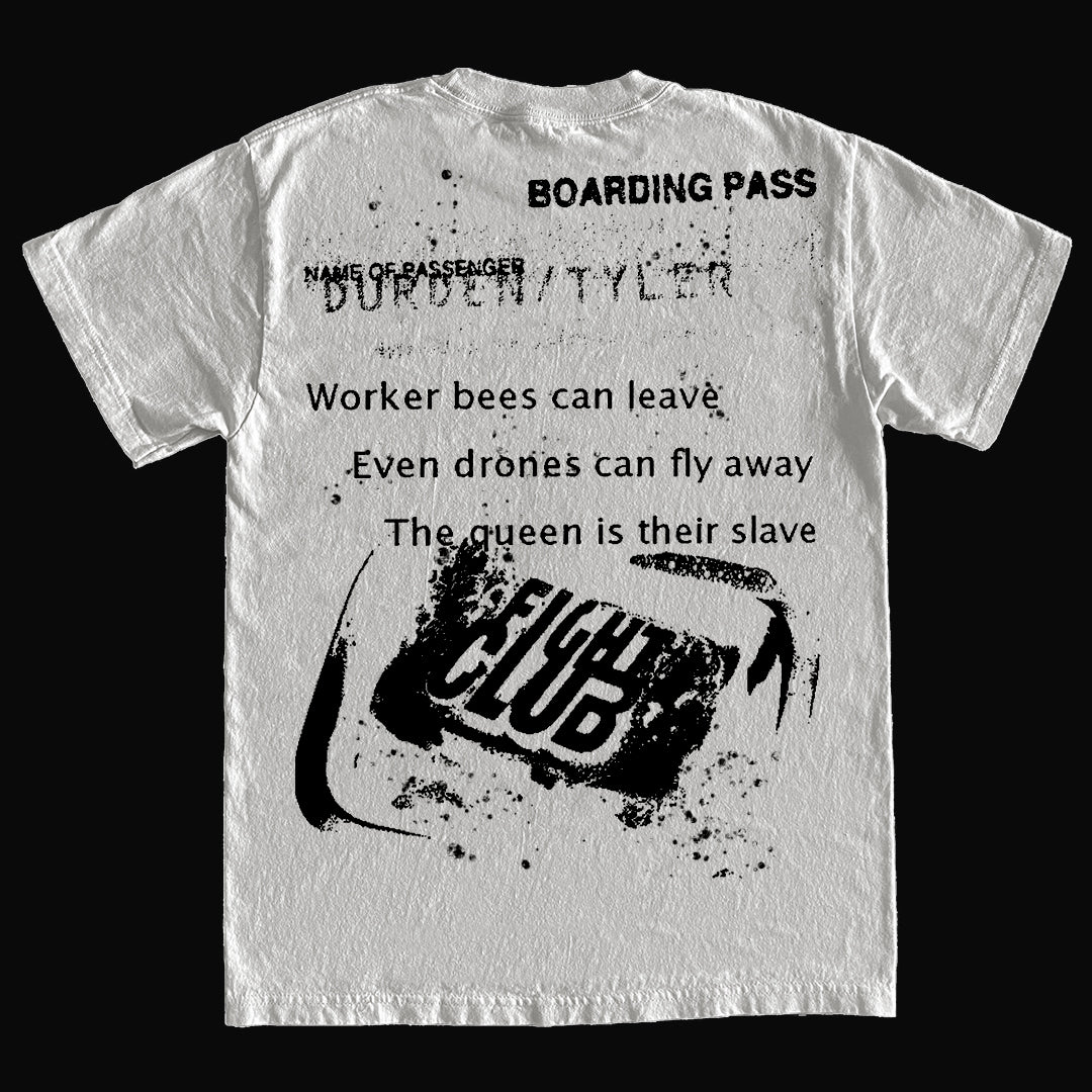 The “Fight Club” Tee (Off White)