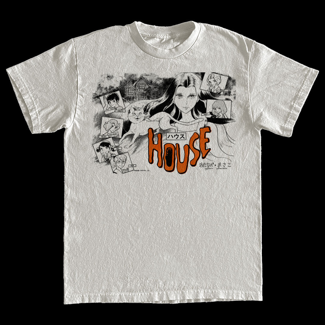 The “House” Tee (Off White)