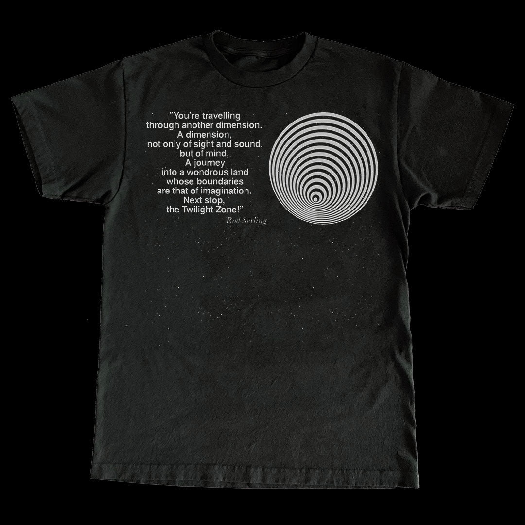 The “Twilight Zone” Tee (Black Edge)