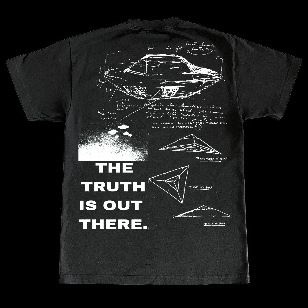 The “X Files” Tee (Black Edge)