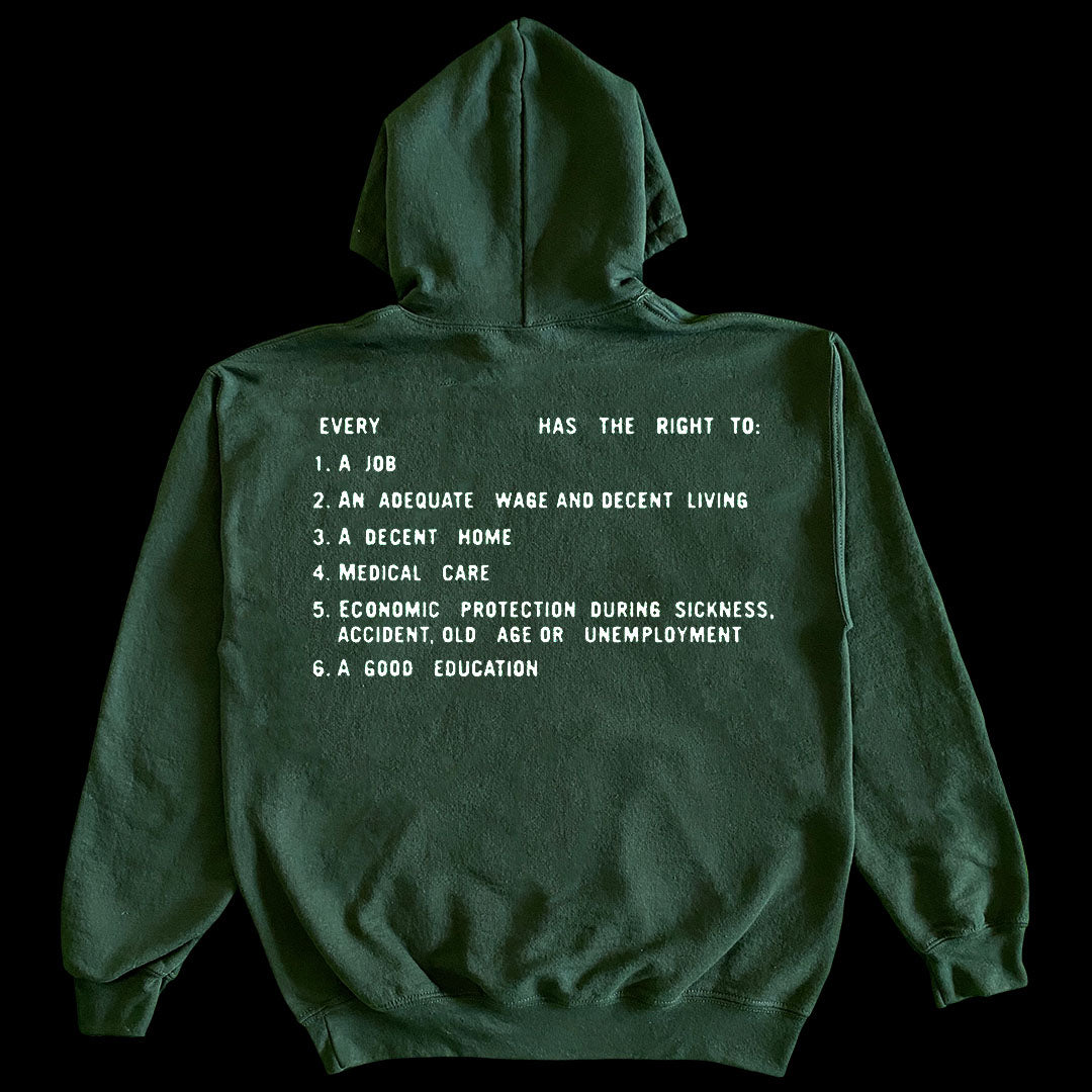 The “University" Hoodie (Green)